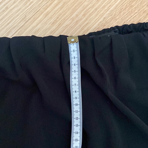 City Chic - Zoey Skirt - Black Long skirt with Elastic Waist - Picture 6 of 7